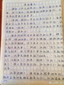 美丽的高考作文春天600字作文写景