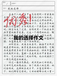 我的六年级作文选择作文800字