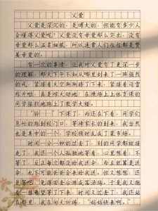 父爱小学作作文网