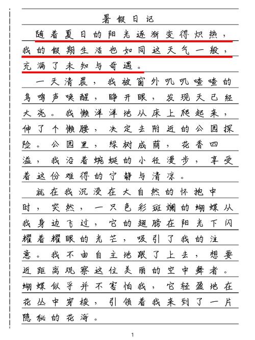 六年高中作小学生500字暑假日记(最火7篇)
