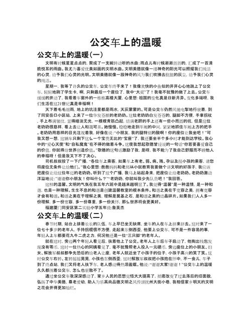2017年高考江苏满分作文:中考作文惊心动魄公交车