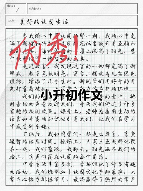2022初二作文难忘的小升初作文决定范文(通用6篇)