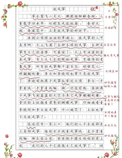 五年级放风筝的作文作文500字(优秀7篇)
