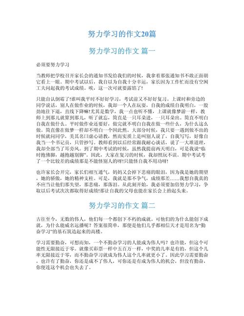关于勤奋学习的大学作话题作文800字(精选)