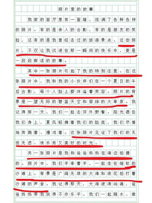 照片里的小升初作文故事初三作文600字(通用合集)