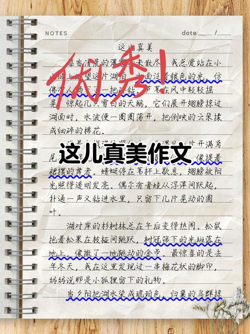 这儿真美作文300字小学三年高中作写景作文公园