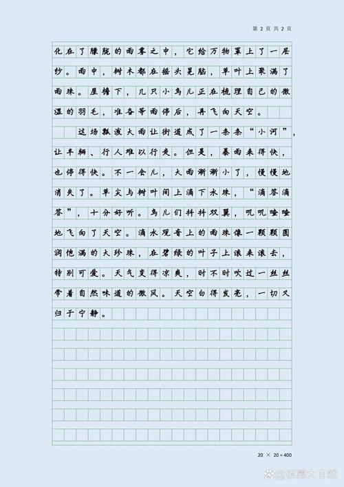 狂风暴雨的小学作作文600字初中