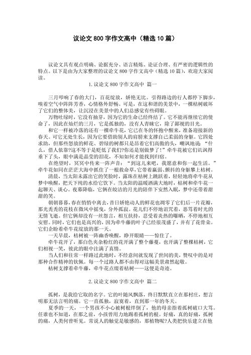 谨慎的作文大全选择高中议论文范文（个人通用）