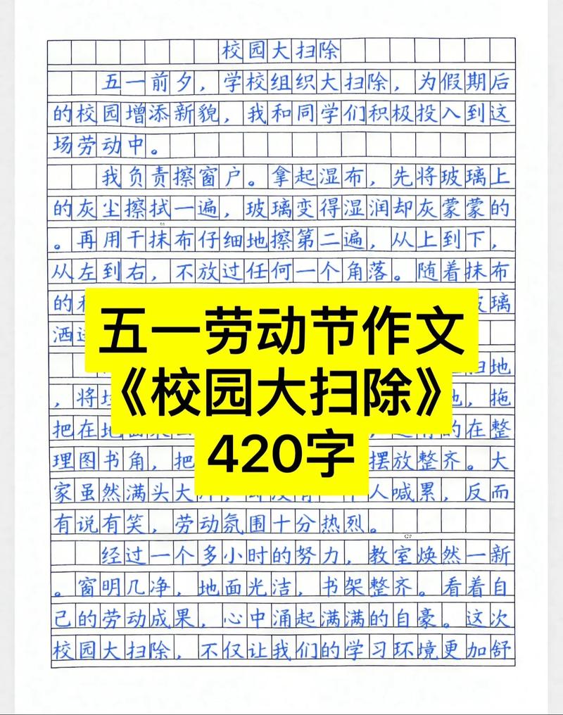 劳动节大扫除的高考作文作文500字(优秀5篇)
