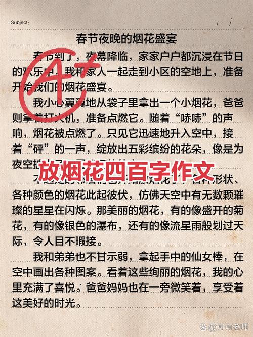 大年初二大学作赏烟花文章范文(精选5篇)